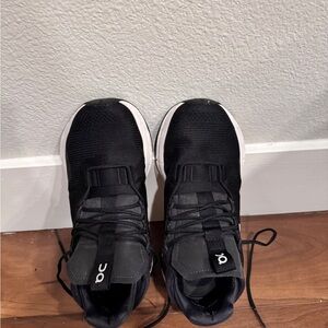 On Running Black and White Sneakers